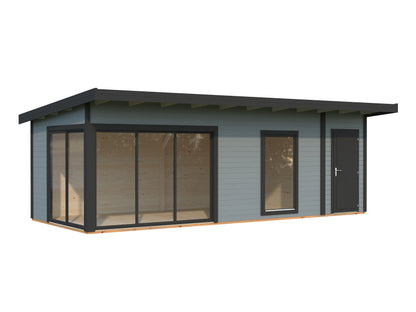 Palmako Andrea 21,1 m2 Slide Plus - Naturbelassen