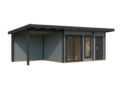 Palmako Aurelia 12,4+7,9 m2 - Naturbelassen