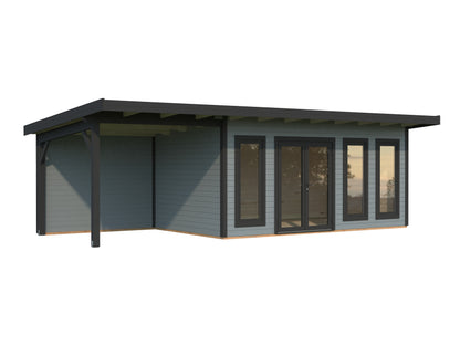 Palmako Aurelia 15,2+7,9 m2 - Naturbelassen