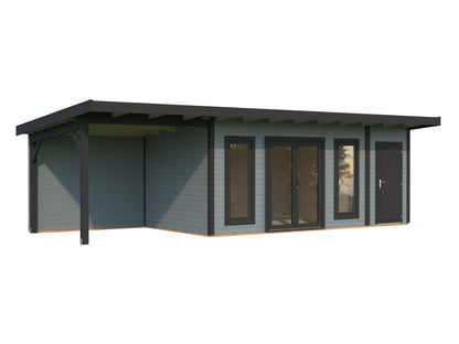 Palmako Aurelia 16,7+7,9 m2 - Naturbelassen