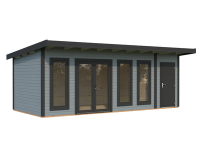 Palmako Aurelia 19,2 m2 - Hellbraun tauchgrundiert