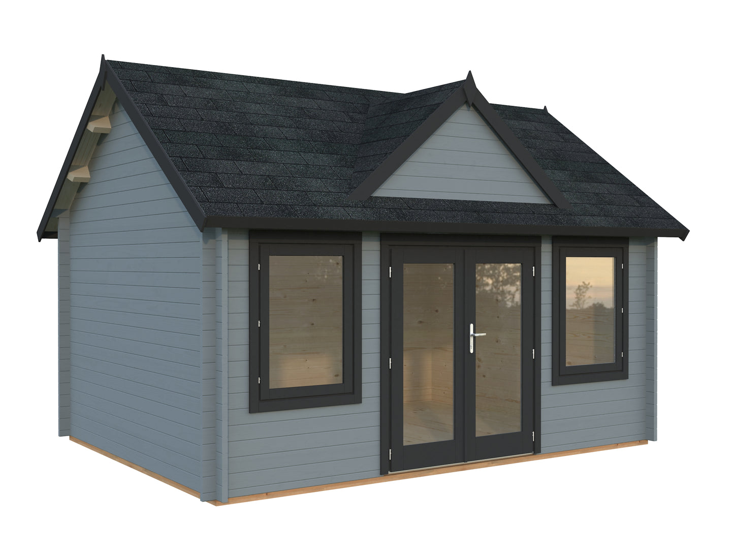 Palmako Claudia 14,2 m2 - Naturbelassen