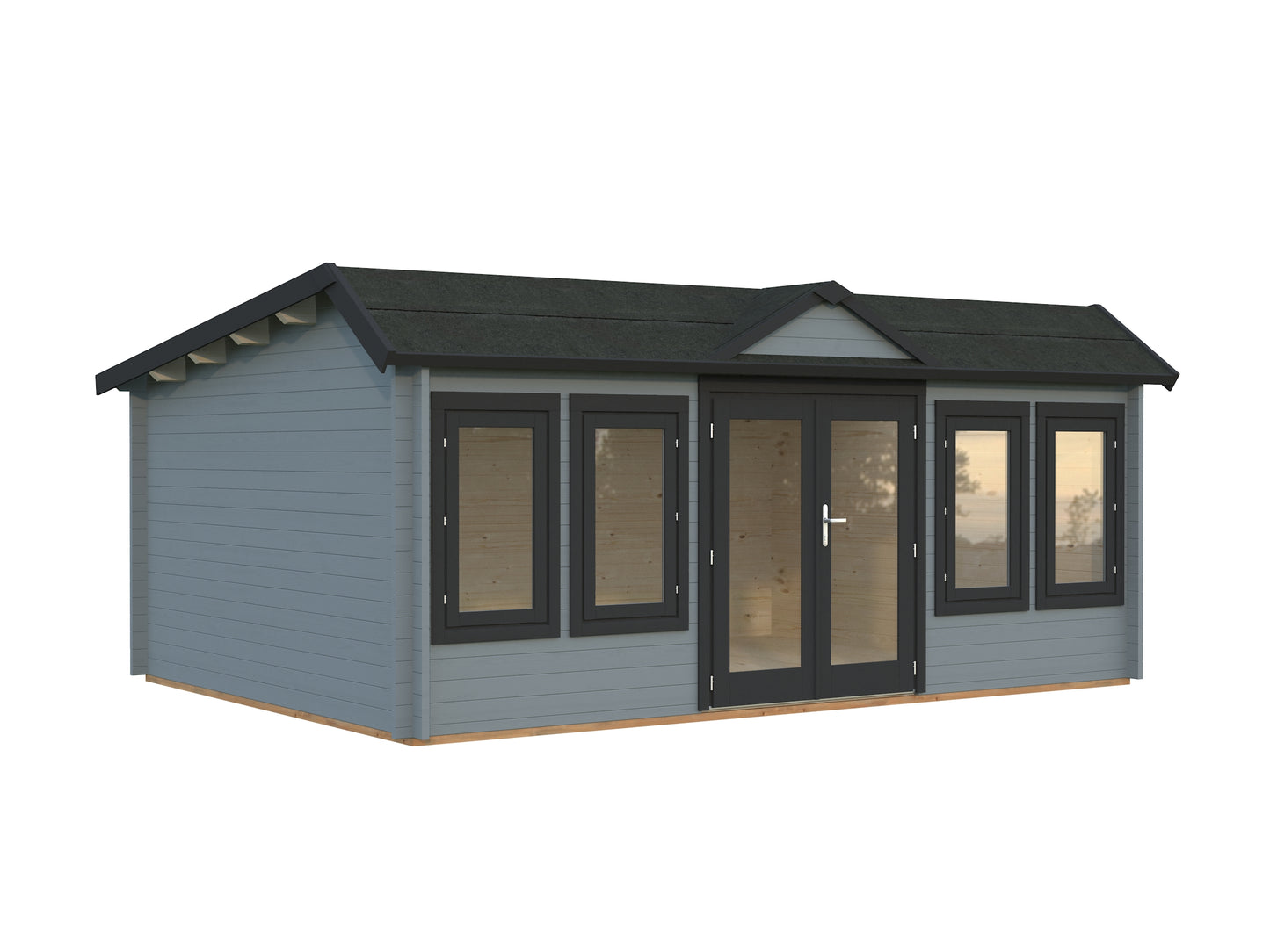 Palmako Claudia Pent 19,4 m2 - Grau tauchgrundiert