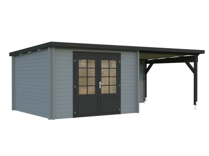 Palmako Ella 8,7+8,2 m2 - Naturbelassen