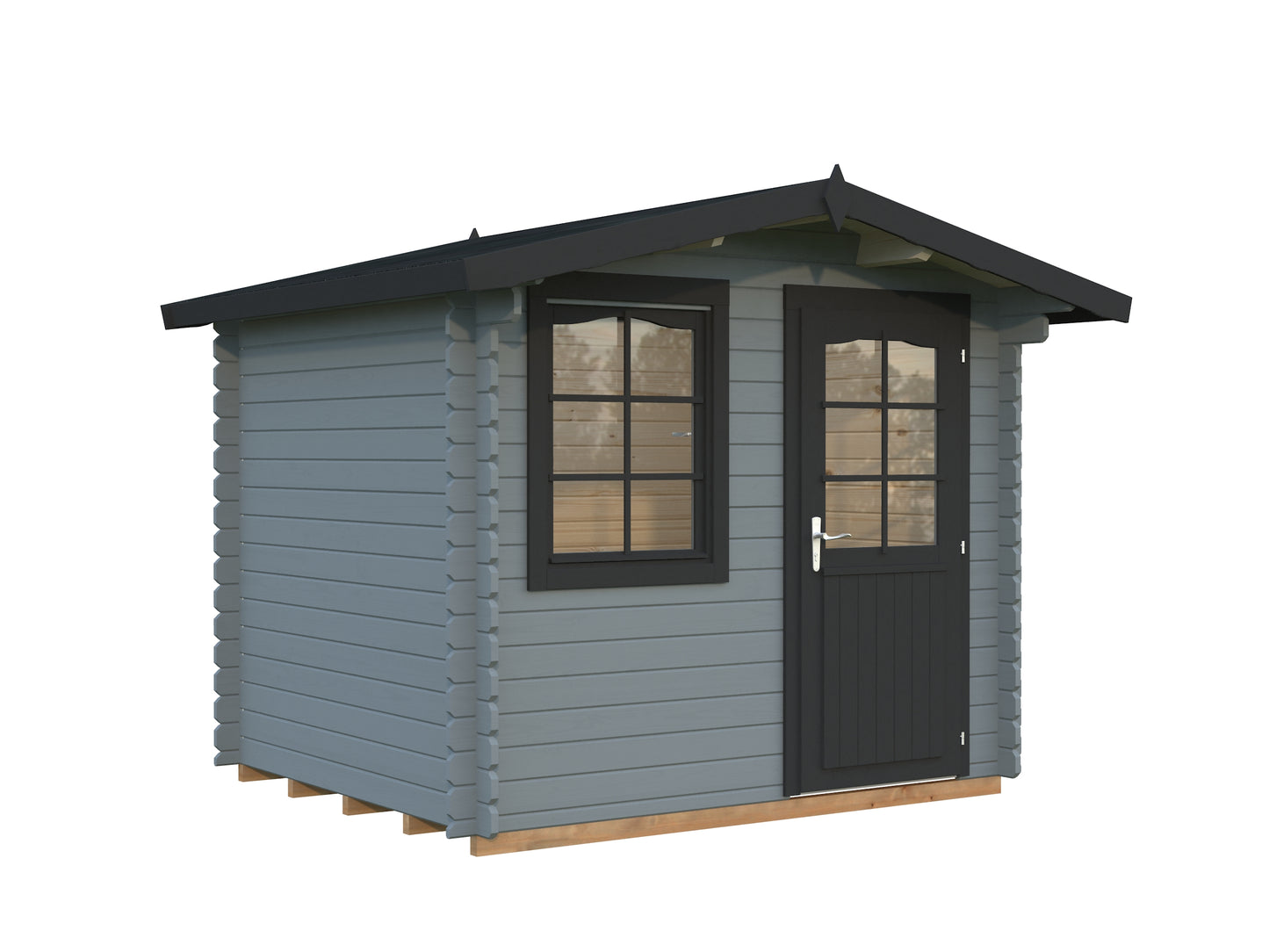 Palmako Emma 4,6 m2 - Transparent tauchgrundiert