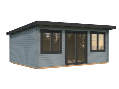 Palmako Lisandra 19,4 m2 - Grau tauchgrundiert