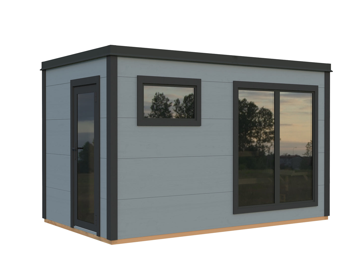 Palmako Grace Sauna 8,2 m2 - Naturbelassen