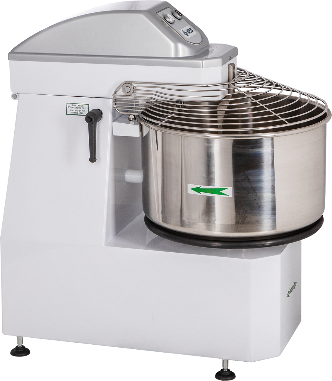 KBS Gastrotechnik KMP25 Teigknetmaschine für 25kg Teig 400V Kessel entnehmbar