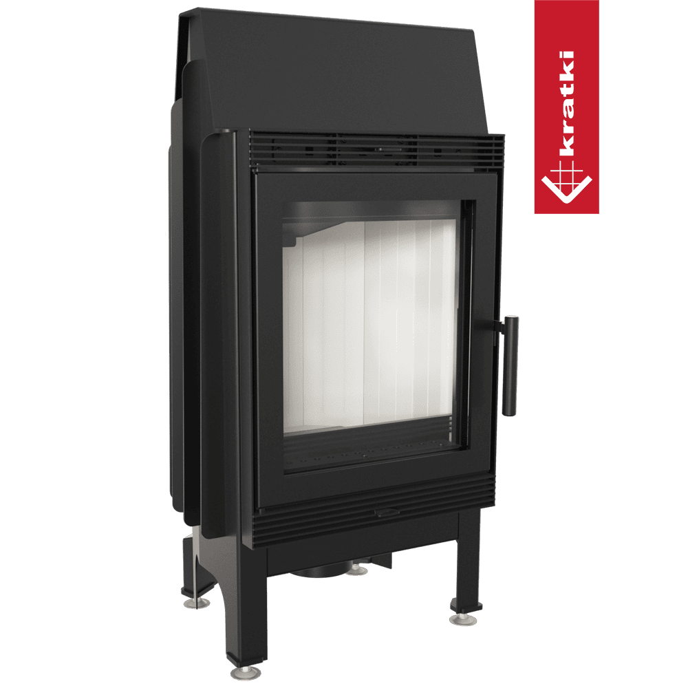 Kratki Kamineinsatz aus Stahl KRATKI BLANKA 8 kW Ø 160