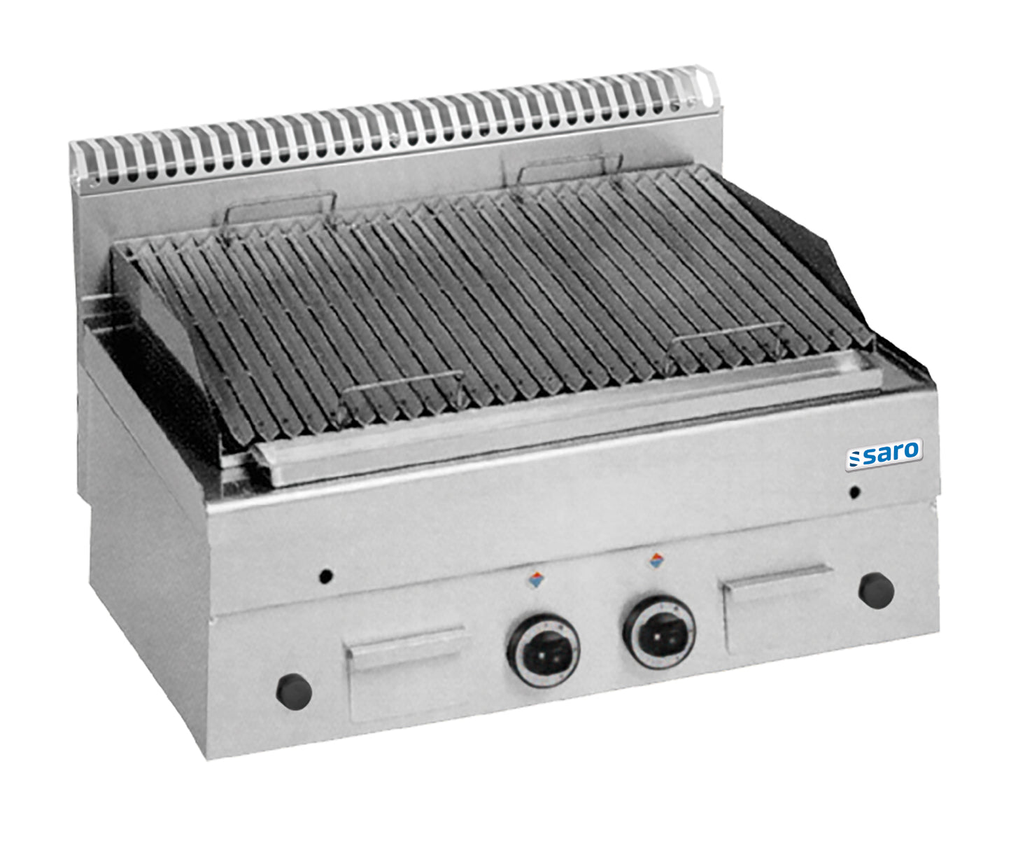 SARO Lavasteingrill, Auftisch, 800x600, Modell GPL86
