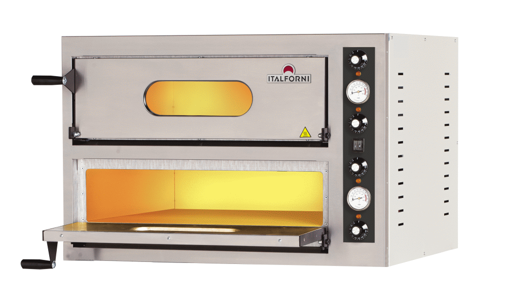 KBS Gastrotechnik Pizzaofen Compact 4 für 4+4 Pizzen ø32cm elektro 9 kW
