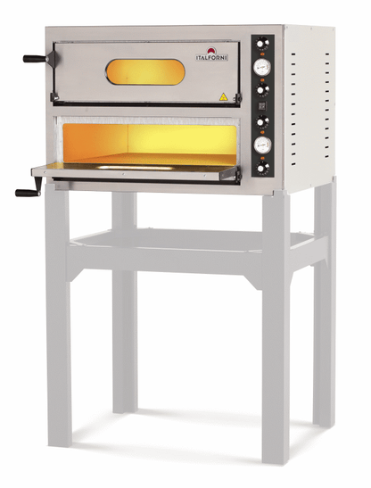 KBS Gastrotechnik Pizzaofen Compact 4 für 4+4 Pizzen ø32cm elektro 9 kW