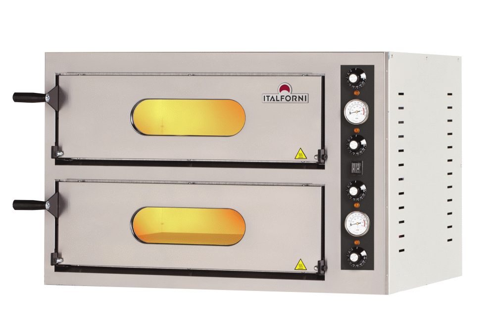 KBS Gastrotechnik Pizzaofen Compact 4 für 4+4 Pizzen ø32cm elektro 9 kW