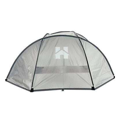Home Deluxe Outdoor Whirlpool DROP inkl. Kissen, Getränkehalter und Sonnendach - ⌀185 cm Schwarz