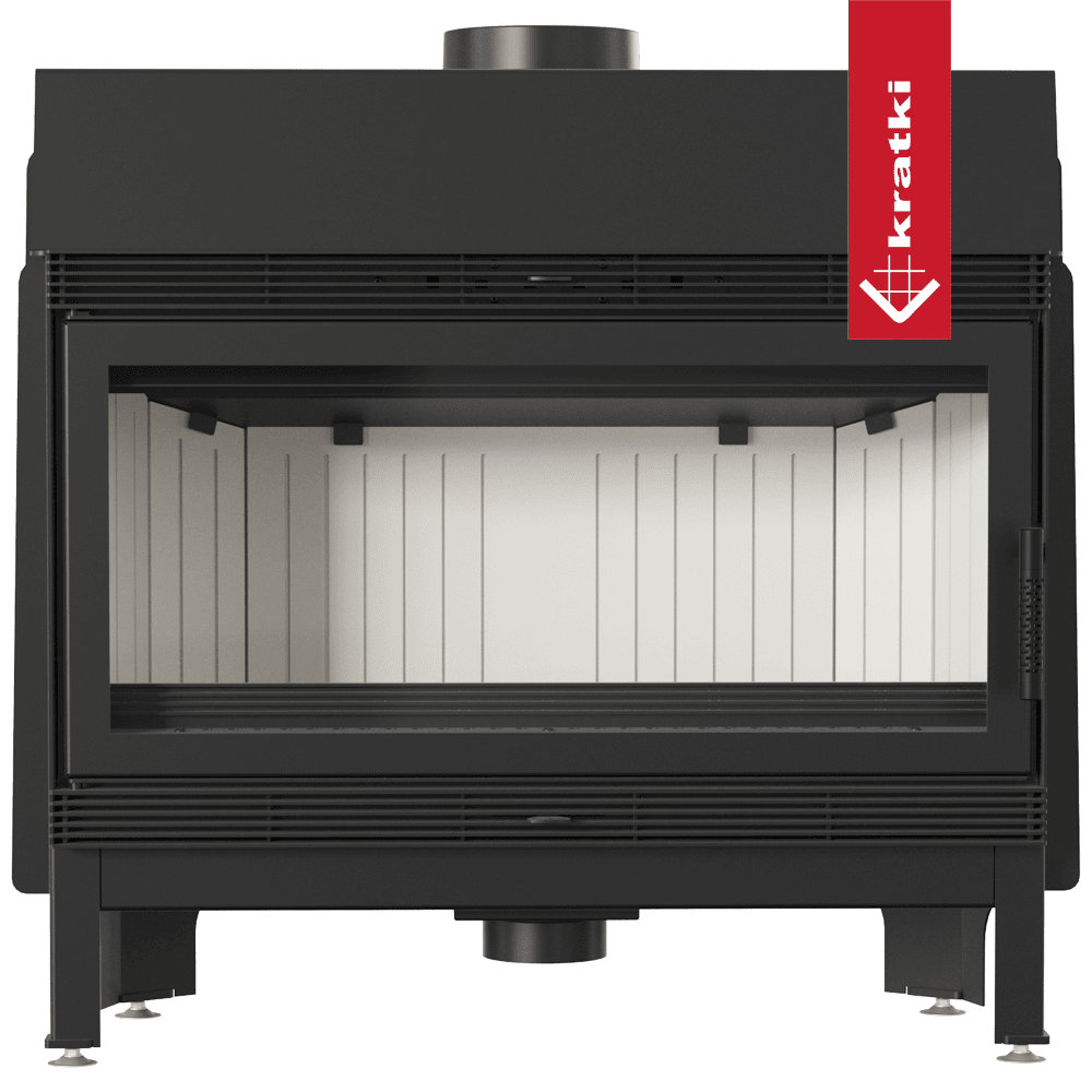 Kratki Kamineinsatz aus Stahl KRATKI BLANKA 16 kW Ø 200
