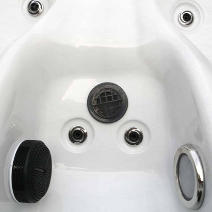 Home Deluxe Outdoor Whirlpool SUNSET PURE - 220 x 156 cm für 3 Personen