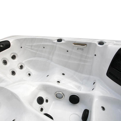 Home Deluxe Outdoor Whirlpool SUNSET PURE - 220 x 156 cm für 3 Personen