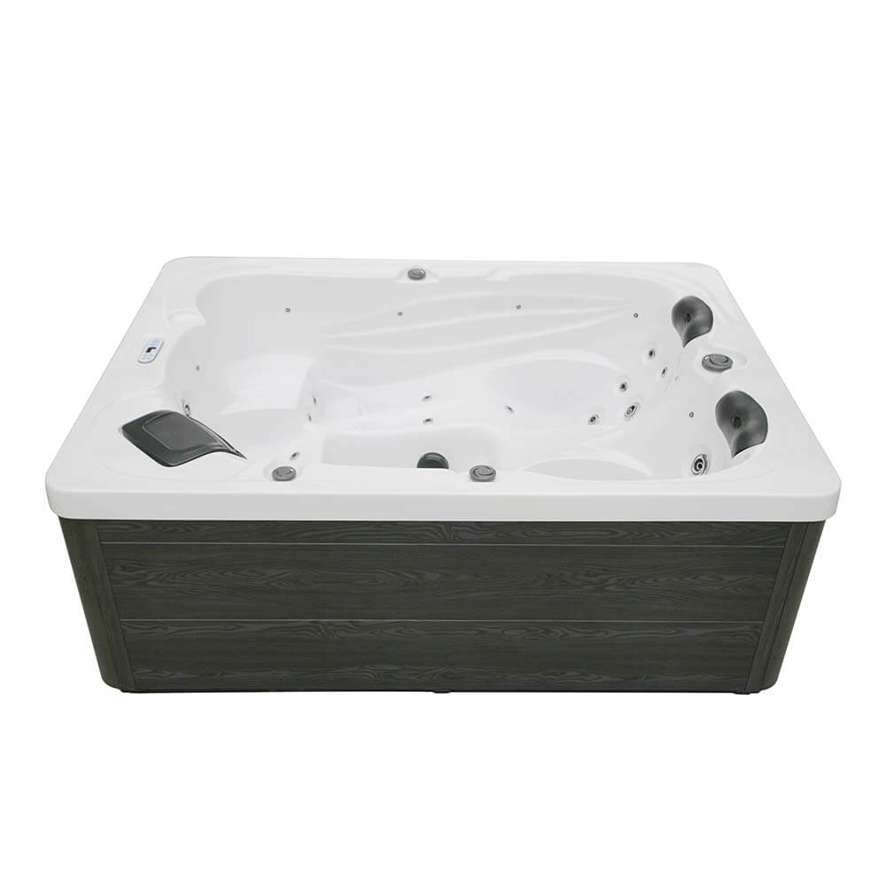 Home Deluxe Outdoor Whirlpool SUNSET PURE - 220 x 156 cm für 3 Personen
