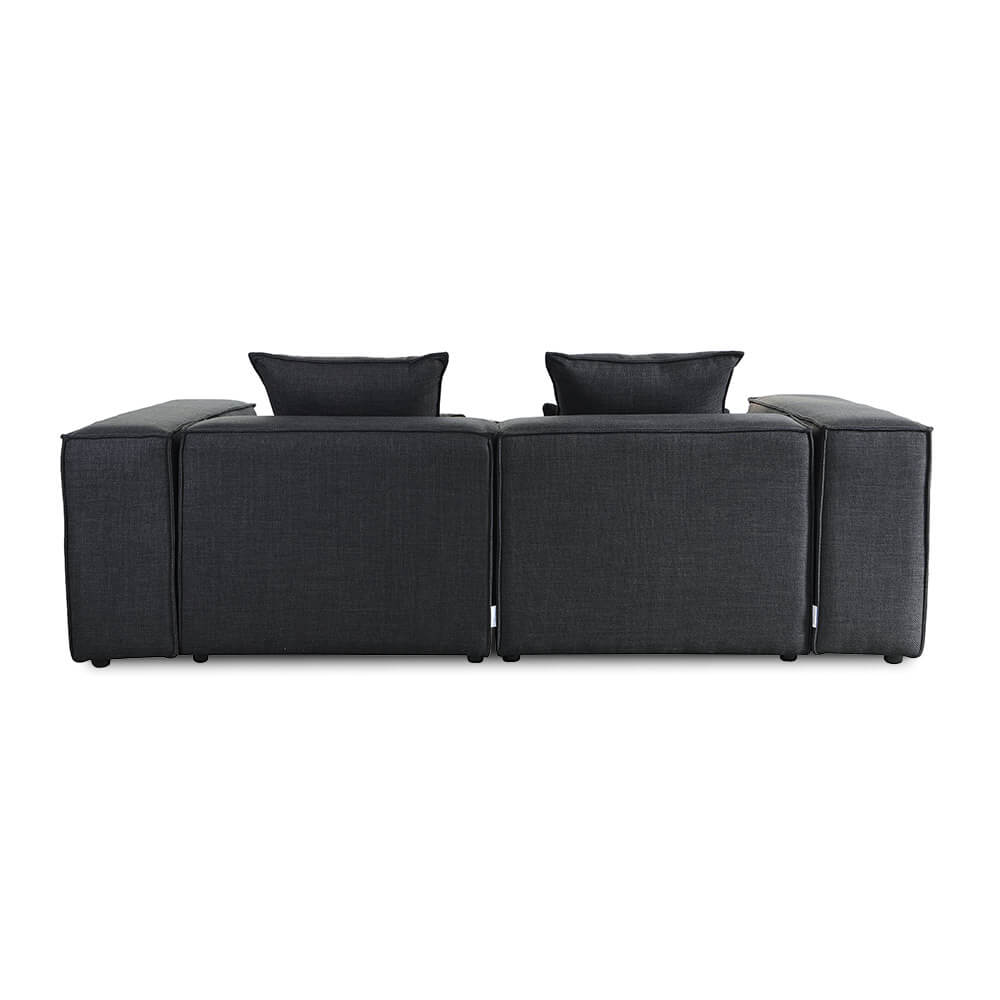 Home Deluxe Modulares Sofa VERONA S - 240 x 120 cm Anthrazit