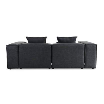 Home Deluxe Modulares Sofa VERONA S - 240 x 120 cm Anthrazit