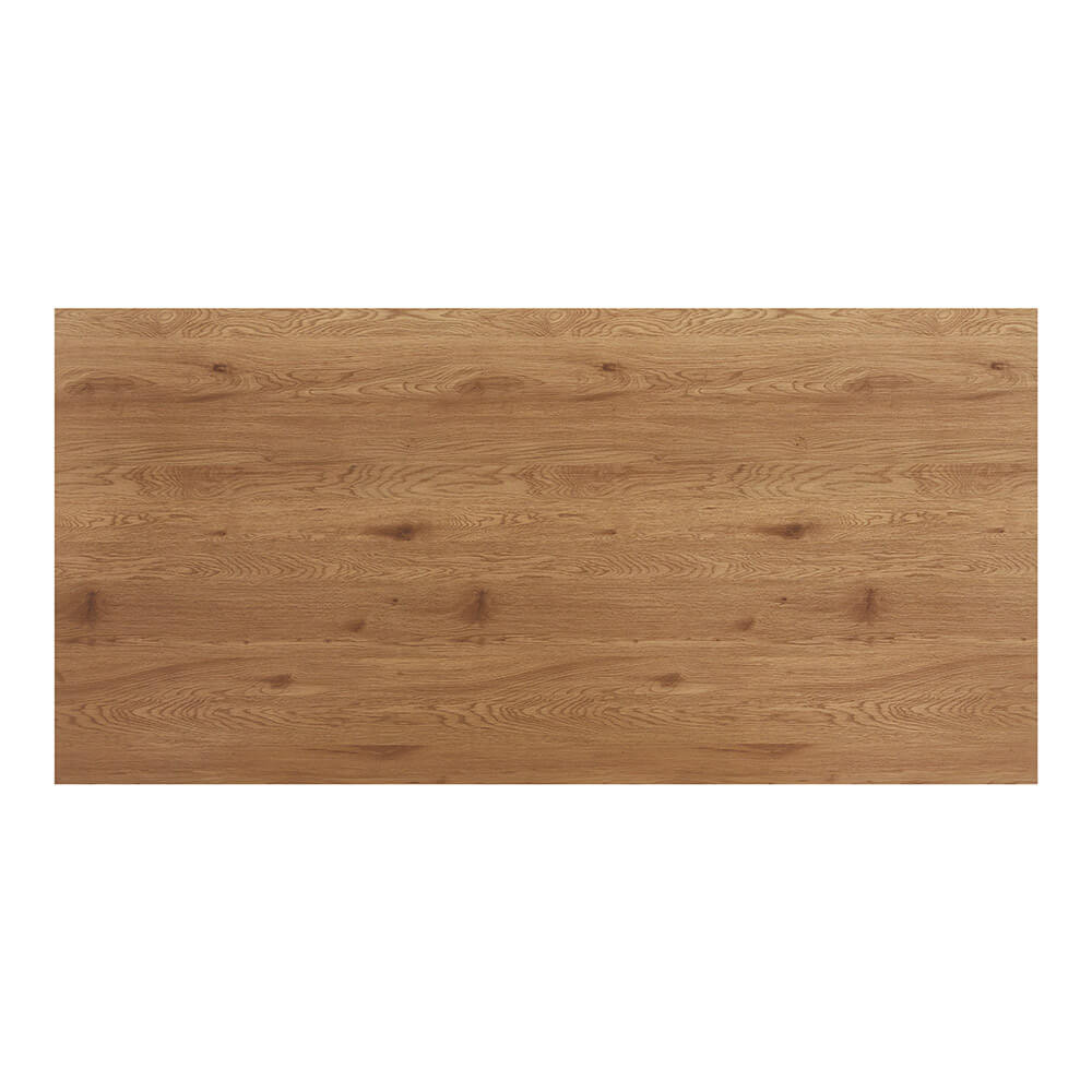 Home Deluxe Essgruppe Eckig AVENCIA inkl. U-Fuß - 240 x 120 cm Light Oak 6 Stühle
