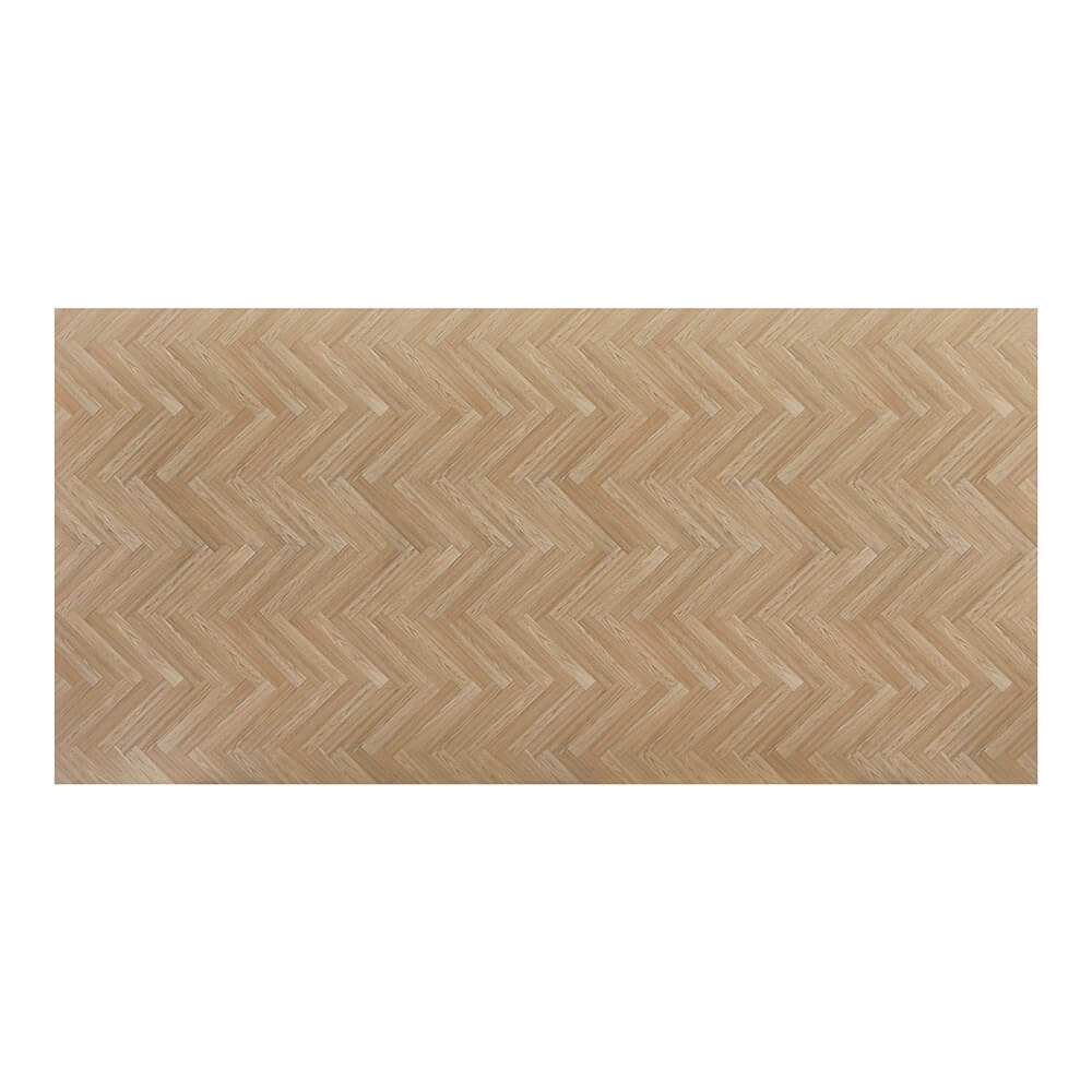 Home Deluxe Essgruppe Eckig AVENCIA inkl. U-Fuß - 240 x 120 cm Fishbone Oak 8 Stühle Grau