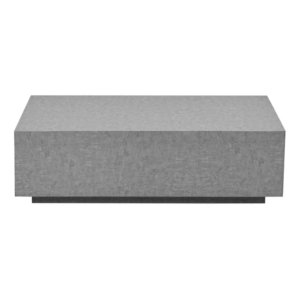 Home Deluxe Couchtisch Marmor AMIRI XXL - 120 x 80 cm Grau