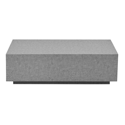 Home Deluxe Couchtisch Marmor AMIRI XXL - 120 x 80 cm Grau