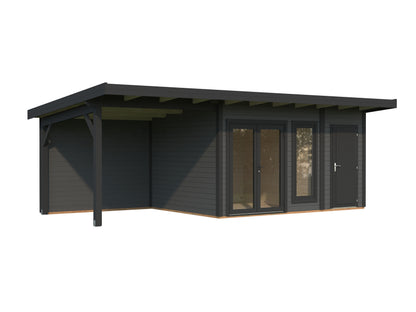 Palmako Aurelia 12,4+7,9 m2 - Naturbelassen