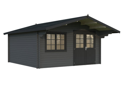 Palmako Britta 17,5 m2 - Grau tauchgrundiert