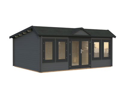 Palmako Claudia Pent 19,4 m2 - Grau tauchgrundiert