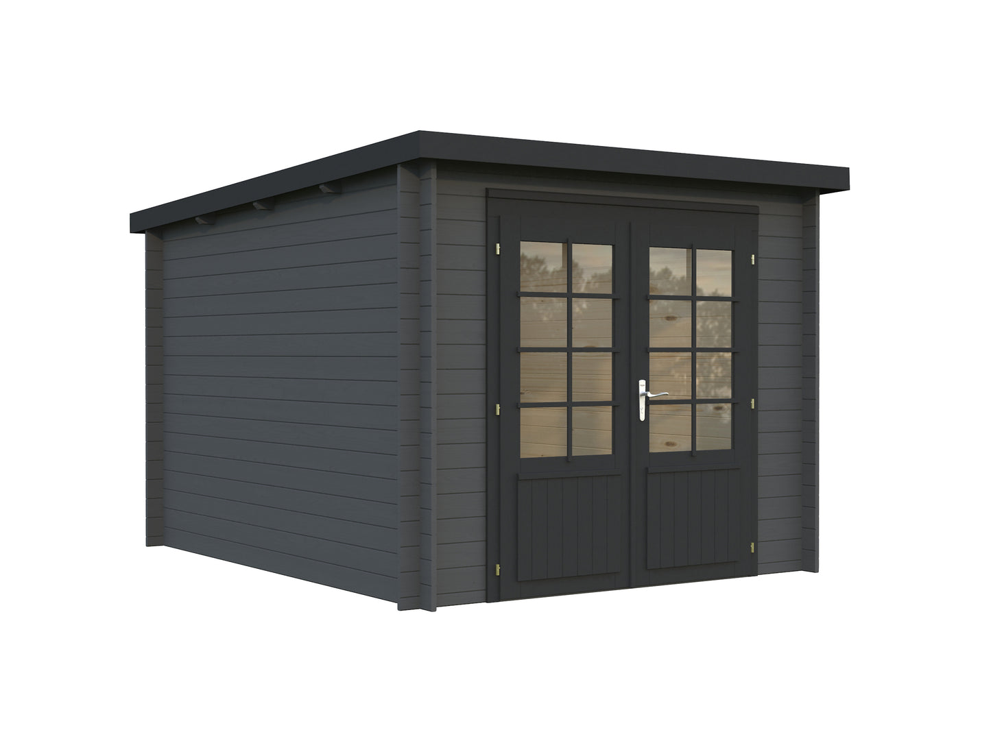 Palmako Ella 6,9 m2 - Transparent tauchgrundiert