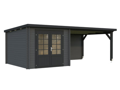 Palmako Ella 6,9+10,0 m2 - Naturbelassen
