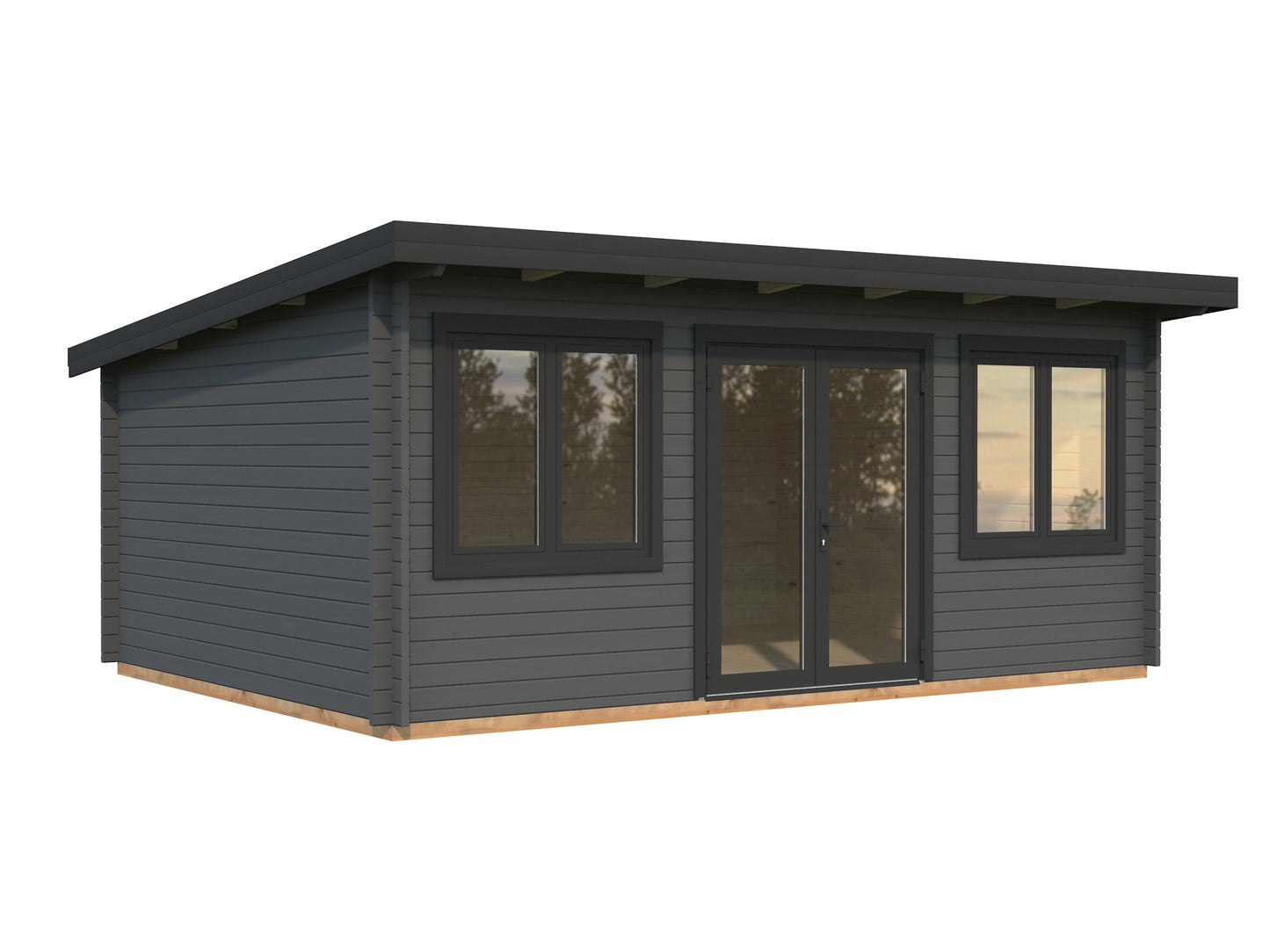 Palmako Lisandra 19,4 m2 - Naturbelassen