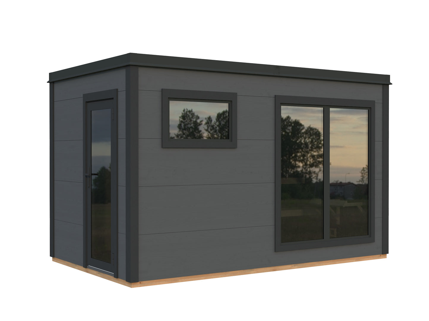 Palmako Grace Sauna 8,2 m2 - Naturbelassen