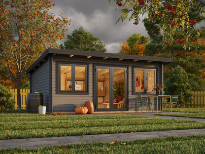 Palmako Lisandra 19,4 m2 - Naturbelassen