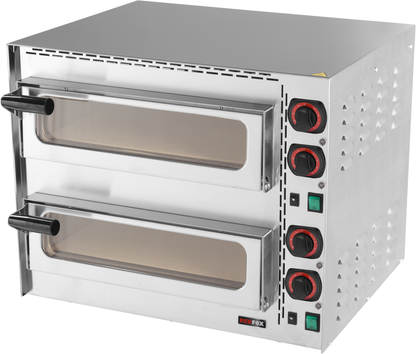 KBS Gastrotechnik Pizzaofen Snack 2 für 2 Pizzen ø35cm elektro 2,0 kW
