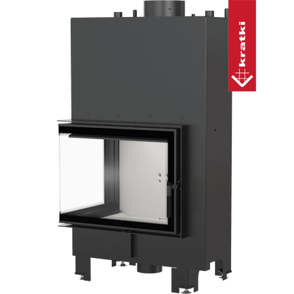 Kratki Wasserführender Kamineinsatz KRATKI MBZ links 13 kW Ø 200
