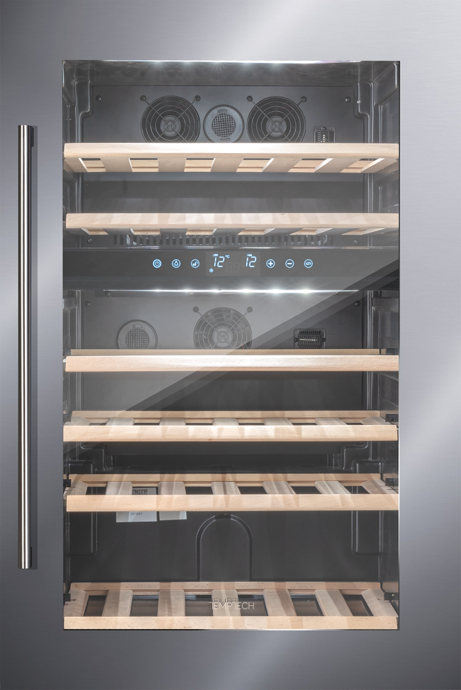 KBS Gastrotechnik Einbau-Weinkühlschrank 2 Temperaturzonen Vino 142