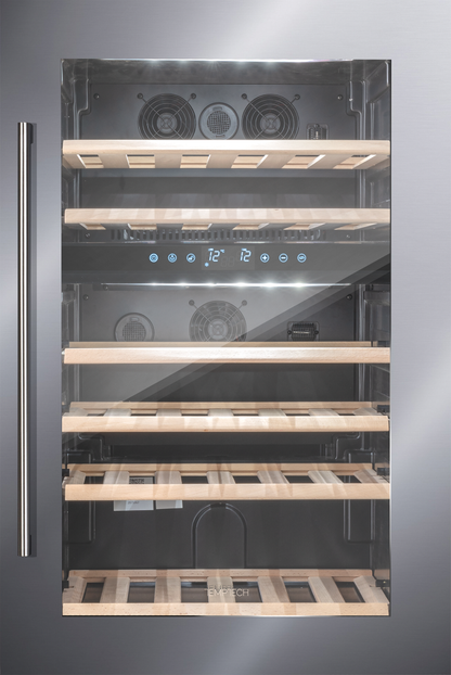 KBS Gastrotechnik Einbau-Weinkühlschrank 2 Temperaturzonen Vino 142