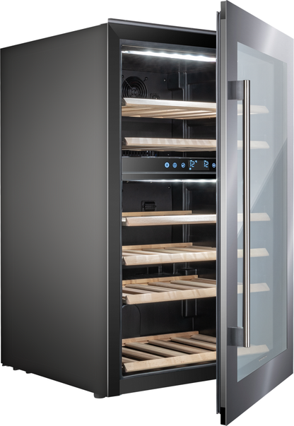 KBS Gastrotechnik Einbau-Weinkühlschrank 2 Temperaturzonen Vino 142
