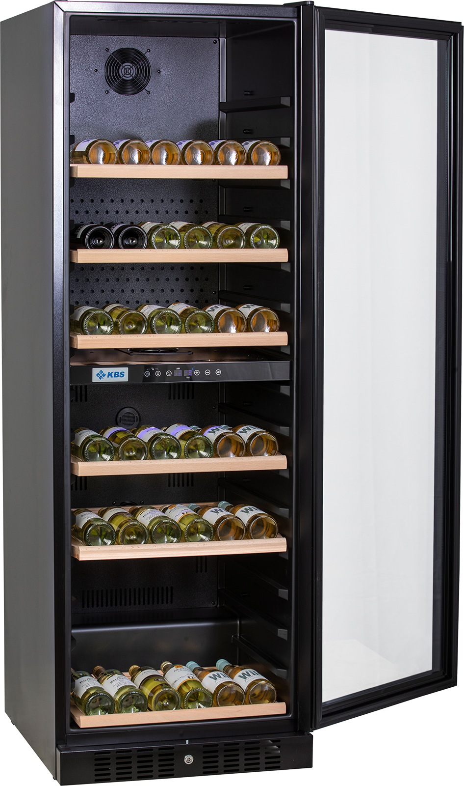 KBS Gastrotechnik Weinkühlschrank 2 Temperaturzonen Vino 444