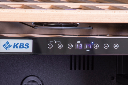 KBS Gastrotechnik Weinkühlschrank 2 Temperaturzonen Vino 444