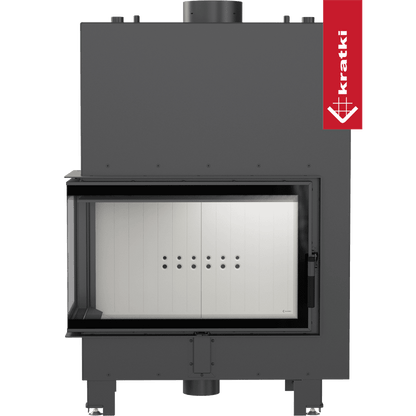 Kratki Wasserführender Kamineinsatz KRATKI MBO links 15 kW Ø 200