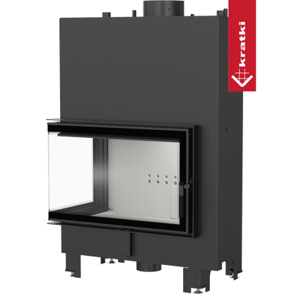 Kratki Wasserführender Kamineinsatz KRATKI MBO links 15 kW Ø 200