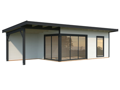 Palmako Andrea 17,1+7,9 m2 Slide - Transparent tauchgrundiert