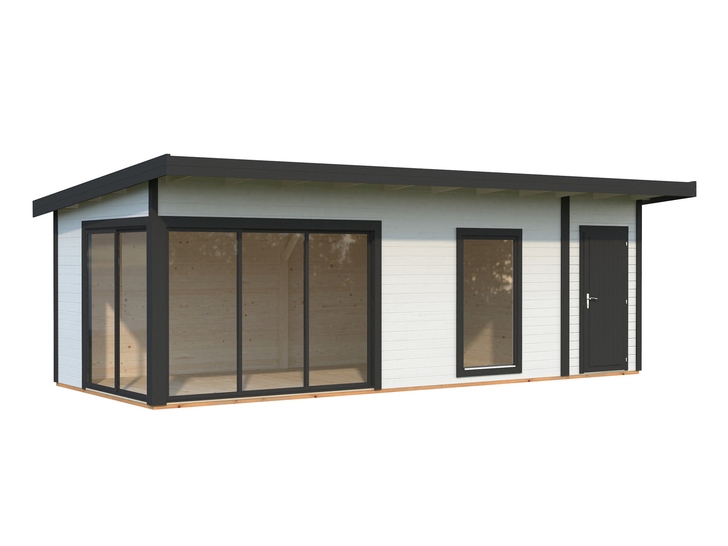 Palmako Andrea 21,1 m2 Slide - Naturbelassen