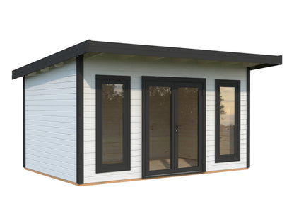 Palmako Aurelia 12,7 m2 - Grau tauchgrundiert