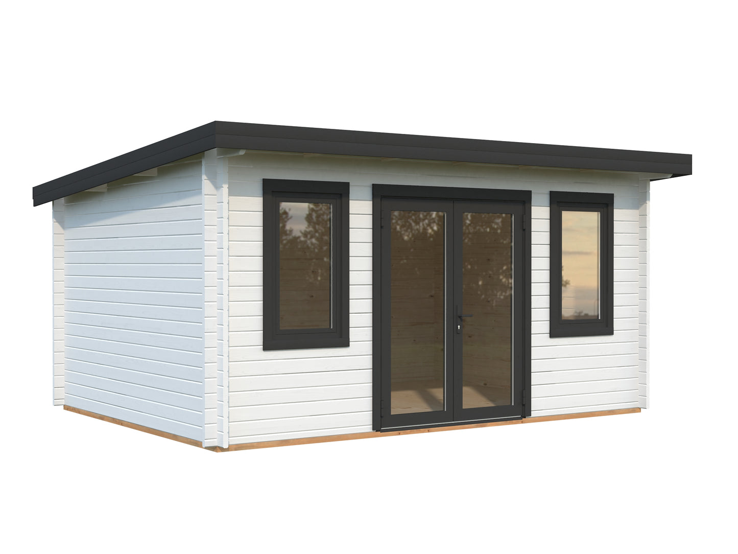 Palmako Lisandra 14,2 m2 - Hellbraun tauchgrundiert