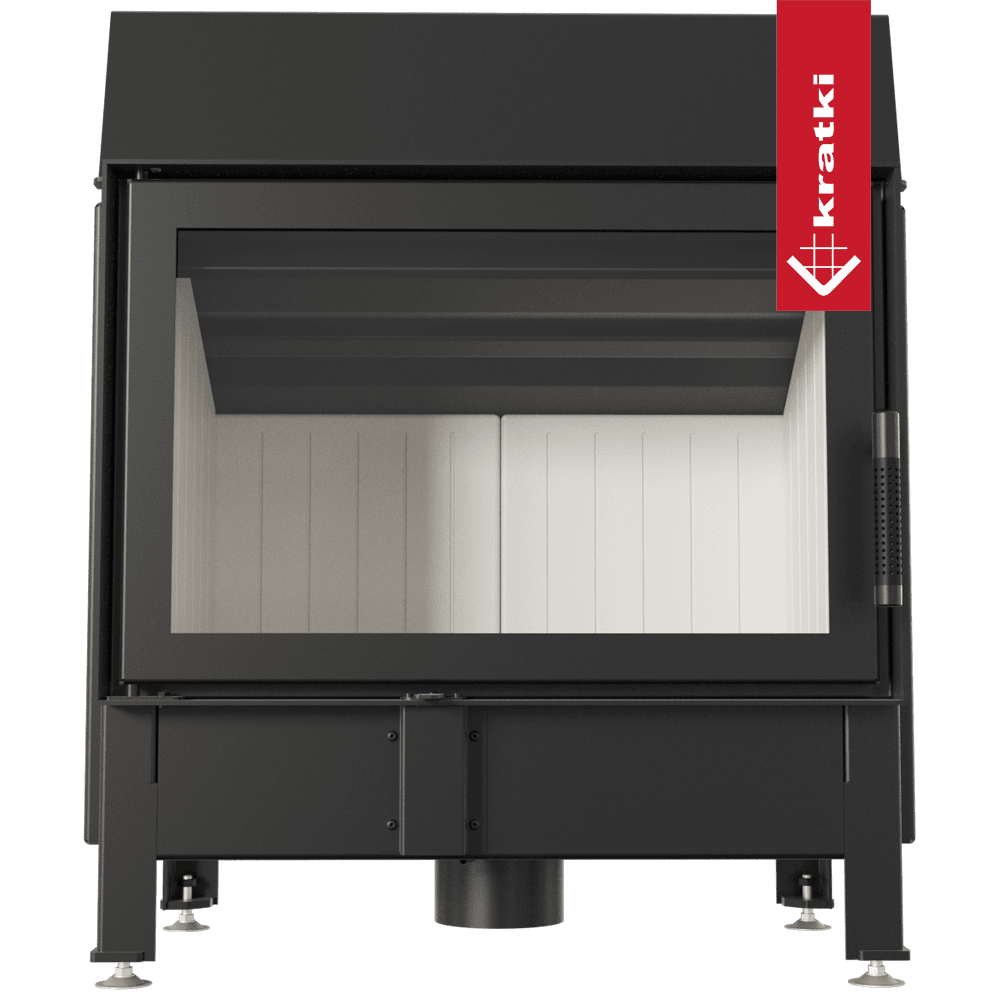 Kratki Kamineinsatz aus Stahl KRATKI ZIBI 11 kW Ø 180